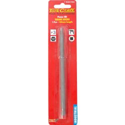 Square Recess Pwr Bit No.3x150mm 1/card